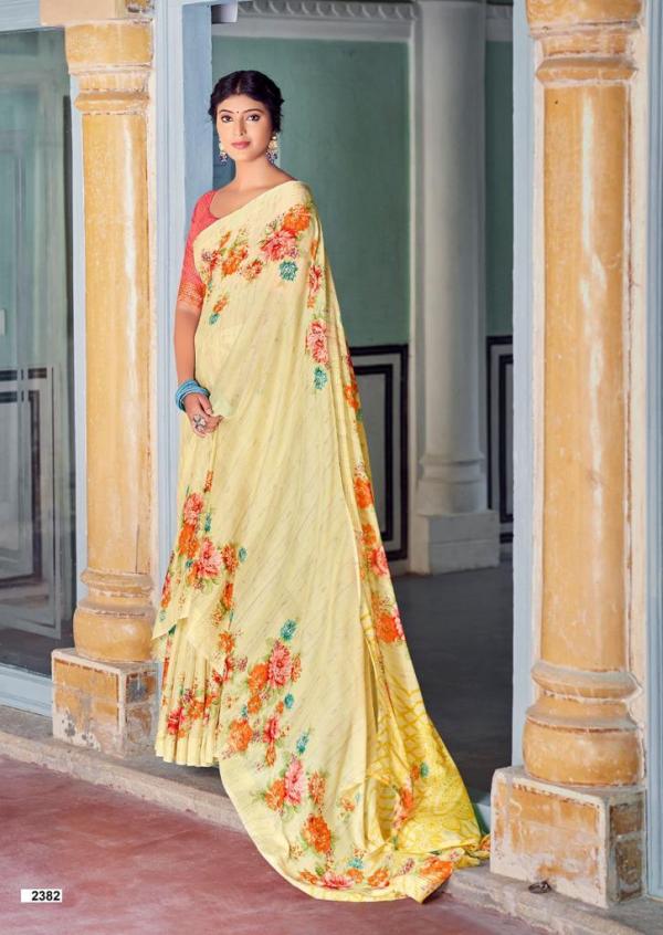 Kashvi Krishnaleela Fancy Wear Silk Designer Saree Collection